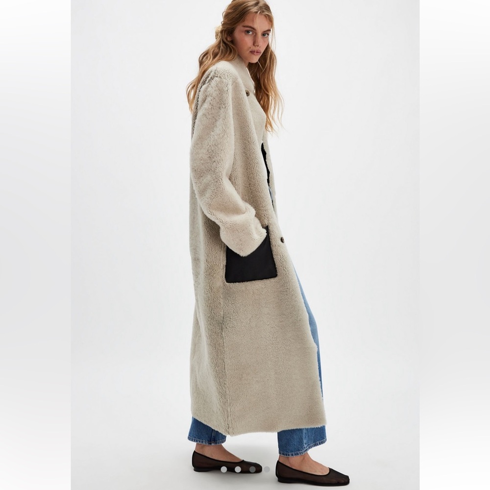 Free People/ Nigel Preston & Knight Notting Hill Shopper Coat -Reversible
